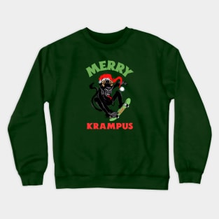 Merry Krampus Crewneck Sweatshirt